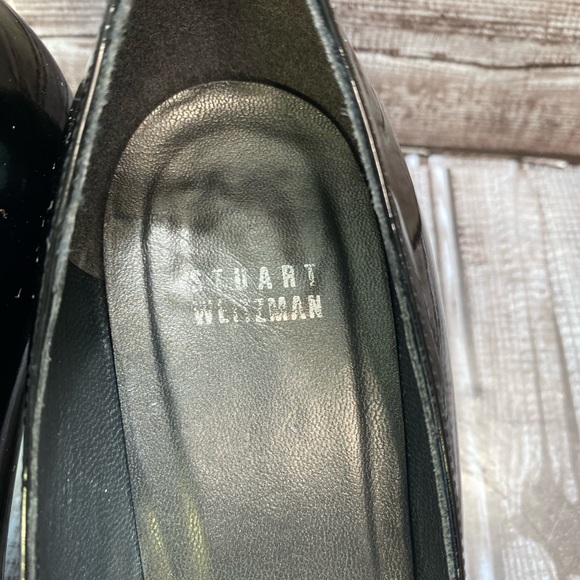 Stuart Weitzman patent leather heels 9N - Picture 3 of 7